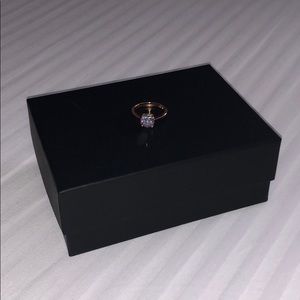 Australian Crystal Round Stone Ring...